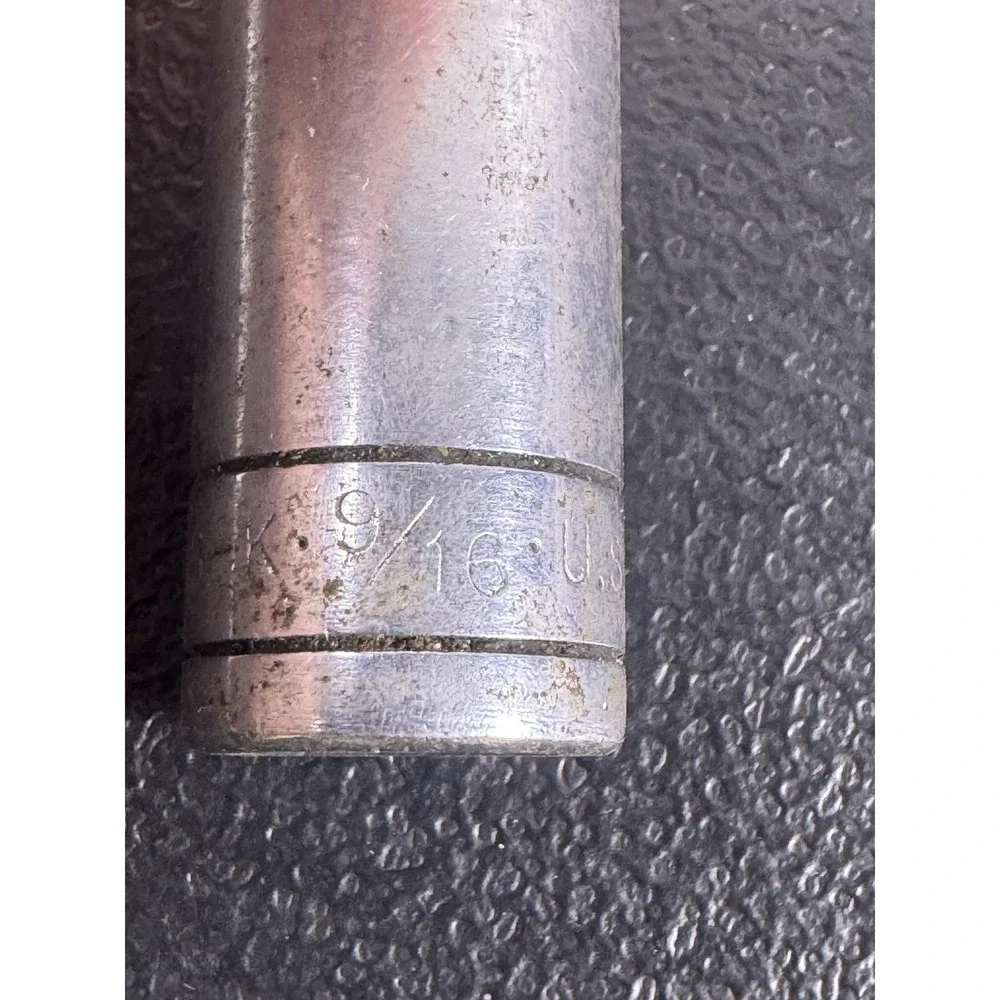 SK 40418-S 9/16 In SAE Standard Chrome Socket 6-Point USA Single Tool Used